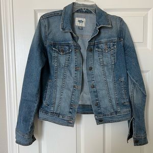 Old Navy stretch denim jacket, M